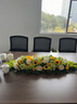 長(cháng)桌會(huì )議桌花擺花辦公室桌面裝飾花臺花假花前臺會(huì )議室桌面仿真花 新雅太陽(yáng)花 會(huì )議桌花120厘米 曬單實(shí)拍圖