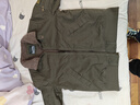 棉衣外套男士加絨加厚2026冬季新款寬松飛行員夾克多口袋工裝外套 軍綠色 XL (建議130-145斤) 曬單實(shí)拍圖