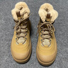 公羊男鞋真皮馬丁靴男冬季新款加絨保暖高幫中青年戶(hù)外休閑工裝男靴子 土黃86001【加絨款】 40 曬單實(shí)拍圖