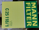 曼牌濾清器（MANNFILTER）空氣濾清器空氣濾芯C25118/1標致307/308/408/雪鐵龍C4/世嘉/凱旋 曬單實(shí)拍圖