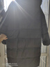 香影【太陽(yáng)金】黑色羽絨服女2025冬季新款時(shí)尚白鴨絨中長(cháng)加厚外套 黑色 S 曬單實(shí)拍圖