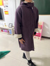 邁兜熊女童秋冬款外套2025新款冬裝大童女裝羊羔絨長(cháng)款皮毛一體加絨大衣 紫色 皮毛一體冬款 170 曬單實(shí)拍圖