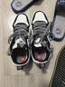 特步男鞋鞋子男馭桀冬季保暖戶(hù)外運動(dòng)板鞋時(shí)尚百搭 黑/帆白 42碼  曬單實(shí)拍圖