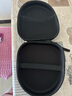 蜀壹 適用索尼頭戴式收納包通用CH510包CH520收納盒抗壓防摔頭戴式耳麥CH720N便攜手提包保護套硬盒 【黑色經(jīng)典款】耳機包 曬單實(shí)拍圖