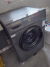 海爾（Haier）滾筒洗衣機10公斤全自動(dòng)洗烘一體帶烘干一級能效變頻家用大容量雙噴淋巴氏除菌除螨統帥以舊換新 蒸汽除菌螨+高溫筒自潔+雙噴淋+羊毛洗+羽絨洗 滾筒 曬單實(shí)拍圖
