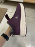 足力健老人鞋冬季保暖加絨女士休閑鞋高幫防寒棉鞋媽媽鞋 6232K絳紫39 曬單實(shí)拍圖