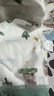 翹腳鴨嬰兒衣服新生兒連體衣嬰幼兒滿(mǎn)月男女寶寶爬爬服純棉睡衣春秋季59 曬單實(shí)拍圖