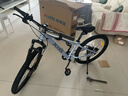 喜德盛（xds）小王子青少年山地車(chē)自行車(chē)禧瑪諾7速24英寸童車(chē)135-150cm單車(chē) 淺灰藍/深灰24寸7速順豐包郵 曬單實(shí)拍圖