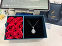 尹木夕925銀玉髓佛公項鏈女鎖骨鏈吊墜實(shí)用生日38女神節禮物送女友老婆 L2318玫瑰花禮盒【六朵花禮盒】 曬單實(shí)拍圖