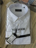 雅戈爾（YOUNGOR）25新品純色DP免燙襯衫棉質(zhì)抗皺易打理長(cháng)袖襯衫男 白色 42 曬單實(shí)拍圖