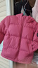 左西童裝兒童羽絨服2025新款女童冬季保暖抗寒白鴨絨連帽面包服冬 粉色【高充絨抗菌絨】 無(wú)LOGO 130 【充絨量：127g】 曬單實(shí)拍圖