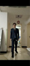 HLA海瀾之家西服套裝男輕商務(wù)時(shí)尚平駁領(lǐng)套西男春秋 曬單實(shí)拍圖