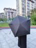 傘小滿(mǎn)  69克碳纖維超輕傘雨傘便攜輕便折疊空氣傘羽毛傘超細日本鉛筆傘 黑色 曬單實(shí)拍圖