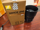 尼康（Nikon） AF卡口單反相機鏡頭 變焦廣角長(cháng)焦鏡頭 定焦鏡頭專(zhuān)業(yè)人像 AF-S 85mm f1.4G人像中遠定焦 曬單實(shí)拍圖
