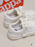 卡帕（Kappa）女鞋小白鞋子女冬季新款運動(dòng)鞋增高板鞋百搭休閑鞋女 經(jīng)典白 37 曬單實(shí)拍圖