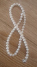 大溪地淡水珍珠項鏈 925銀小米珠鎖骨鏈頸飾4-5mm新年禮物送女生 曬單實(shí)拍圖
