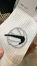 耐克（NIKE）【滔搏】UCREWBBALL速干中筒籃球襪運動(dòng)休閑襪子DA2123-100 DA2123-100 均碼 M 曬單實(shí)拍圖