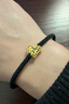 周六福小斑馬黃金轉運珠男足金生肖馬手繩本命年定價(jià)A1715524 約0.88g 曬單實(shí)拍圖