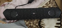 索愛(ài)（soaiy）A15長(cháng)條電腦音響家用多媒體雙頻雙聲道臺式機桌面小音箱游戲低音炮送禮禮物 炫酷黑 有線(xiàn)版 曬單實(shí)拍圖