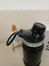 希樂(lè )（cille）保溫杯男大容量316不銹鋼吸管水杯子新款便攜學(xué)生上學(xué)運動(dòng)熱水壺 黑色500ml 【316不銹鋼+吸管/直飲兩用】 曬單實(shí)拍圖