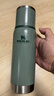 STANLEY保溫杯運動(dòng)水杯大容量杯子長(cháng)效保溫保冷便攜戶(hù)外車(chē)載男女禮物 錘紋綠- 500ml 曬單實(shí)拍圖