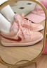 JordanAirJordan1Low情人節限定舒適百搭防滑耐磨低幫板鞋男女同款 粉紅色 40 曬單實(shí)拍圖