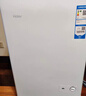 海爾（Haier）100L單溫冰柜小型家用小冰柜商用冷藏冷凍兩用轉換冷柜小冰箱減霜一級能效BC/BD-100GHW9D 曬單實(shí)拍圖