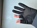 蘭萊美駕車(chē)專(zhuān)用手套駕駛員開(kāi)車(chē)男薄款冬季汽車(chē)吸汗司機超薄保暖防 男款黑色二指款J 曬單實(shí)拍圖