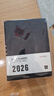 申士（SHEN SHI）【熱門(mén)商品】2026年A5全年日程本筆記本子352頁(yè)帶日期工作效率手冊日志記事本可印LOGO D25黑色1本 曬單實(shí)拍圖