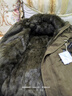 南乙NYHSUGOO冬季100%棉面料真兔毛皮草外套男士55031天然皮草 茶棕色 XL 151-170斤 曬單實(shí)拍圖