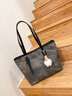 viney托特包包女包大容量單肩包高檔生日禮物送女友老婆 【黑色】實(shí)用手提大包 輕奢時(shí)尚品牌百搭休閑通勤腋下包 曬單實(shí)拍圖