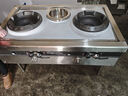 能師傅猛火灶商用飯店廚房灶臺熄火保護燃氣灶商用灶臺設備酒店食堂單雙灶煤氣液化氣天然氣 【標準風(fēng)機款】雙炒帶盆130*80*80厘米 曬單實(shí)拍圖