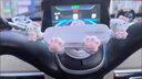 山竹（shanzhu）電動(dòng)三輪車(chē)手機支架車(chē)載導航手機架防抖不晃動(dòng)儀表臺擋吸盤(pán)式固定 可愛(ài)貓咪手機支架【儀表臺+車(chē)玻璃兩用】 曬單實(shí)拍圖