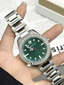 范思哲（VERSACE）男表瑞士希臘回紋摩登盤(pán)面石英男表綠水鬼男士手表新年禮物送男友 VE2T00322 熒光墨綠42mm 曬單實(shí)拍圖
