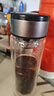 【京東物流配送】高硼硅雙層玻璃杯大容量泡茶杯水杯子茶水分離杯 【雙層加厚】茶杯350ml1只 曬單實(shí)拍圖