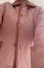 曼妮芬棉質(zhì)生活冬季情侶睡衣家居服加厚翻領(lǐng)開(kāi)襟長(cháng)袖長(cháng)褲套裝棉服 霧霾粉（女） L 165 曬單實(shí)拍圖