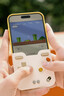 Monomate新款bitmolab少數派GameBaby適用于2025蘋(píng)果17/16/15ProMax手機殼復古掌上游戲機掌機手柄自帶按鍵 黃白【秒變掌機丨暢玩復古游戲】 iPhone 17 Pro 曬單實(shí)拍圖