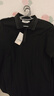 金林德伯格（J.Lindeberg）商場(chǎng)同款秋季新款刺繡LOGO半高領(lǐng)打底衫長(cháng)袖T恤男士 RPR黑色25-3 M 曬單實(shí)拍圖