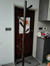 全品屋實(shí)木衣架落地立式衣帽架衣服晾衣架掛衣架掛包入戶(hù)臥室置物架胡桃 曬單實(shí)拍圖