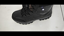 阿馬奔戶(hù)外可行走充電加熱鞋電熱鞋電暖鞋高幫暖腳寶熱男棉鞋冬雪地靴女 黑色升級新款-偏小一碼 46碼 曬單實(shí)拍圖