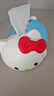 hellokitty紙巾盒家用客廳抽紙盒桌面餐巾紙盒裝飾品擺件創(chuàng  )意卡通 Kitty貓紙巾盒 曬單實(shí)拍圖