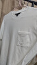 UR2025冬季新款男裝休閑簡(jiǎn)約純色百搭口袋長(cháng)袖T恤UMF450128 本白 S 曬單實(shí)拍圖