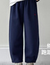 圖圖小象兒童褲子女童運動(dòng)褲中大童衛褲戶(hù)外休閑褲 藏青色 130身高約130cm 曬單實(shí)拍圖