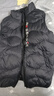 雪中飛【集合】?jì)和鸾q服羽絨馬甲男中大童裝輕薄羽絨外套女童冬季背心 黑色（圖標） 170 曬單實(shí)拍圖
