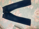 Lee【張凌赫代言】商場(chǎng)同款25新品705中腰錐形101+深藍色男牛仔褲 深藍色 30 曬單實(shí)拍圖