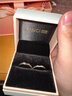 Fanci范琦 戀愛(ài)頻率系列愛(ài)心貼貼對戒情侶戒指生日新年禮物送男女友 愛(ài)心貼貼對戒 曬單實(shí)拍圖