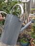 沃施澆水壺長(cháng)嘴壺灑水器大號鐵質(zhì)加厚園藝家用澆花澆菜花園澆水神器 灰色 4.5L 曬單實(shí)拍圖