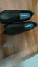 天美意男鞋送老公商場(chǎng)同款百搭通勤高級休閑男豆豆鞋新款 黑色 43 曬單實(shí)拍圖