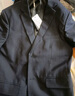 羅蒙西服套裝男士修身職業(yè)正裝西裝套裝商務(wù)伴郎服新郎服結婚禮服男裝 曬單實(shí)拍圖