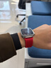 蘋(píng)果applewatch原裝尼龍回環(huán)表帶原裝表帶iwcth6/7/8/9 Ultra表帶 大紅色 全新無(wú)盒 38/40/41mm與 42mm通用 曬單實(shí)拍圖